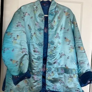 Beautiful silk reversible jacket